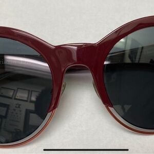 Elegant Maroon Sunglasses